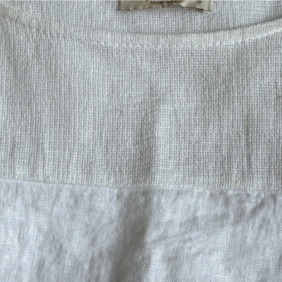 Bellambra Linen Cottage Top Made in Italy Balloon Sleeves Size Small - Picture 3 of 7